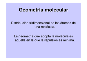 Teoría nº 10: Geometría Molecular