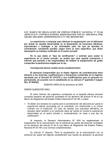 LEY MARCO DE REGULACION DE EMPLEO PUBLICO NACIONAL