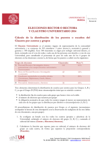 ELECCIONES 2014-Como se calcula la distribucion de escaños