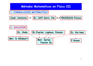 Métodos Matemáticos en Física III