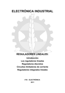 Reguladores lineales - EETP Nº 460 - Guillermo Lehmann