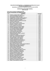 006-16-CU INGRESANTES 2015-II RELACION