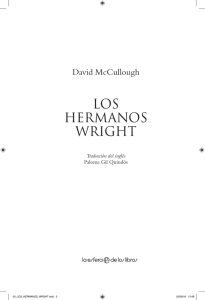 LOS HERMANOS WRIGHT - La esfera de los libros