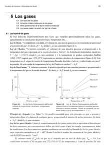 Tema 6. Los gases - Universidad de Alcalá