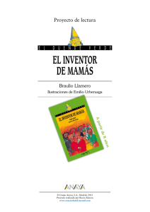 Proyecto de lectura "El inventor de mamás"