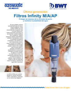 Filtros Infinity M/A/AP