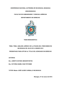 Análisis del contrato de Fideicomiso en Nicaragua