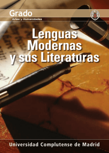 Lenguas Modernas y sus Literaturas