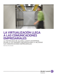La virtualización llega a las comunicaciones empresariales
