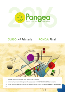 PRUEBAS PANGEA-curso4-ronda FINAL 2016