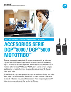 accesorios serie dgp™8000 / dgp™5000 mototrbo