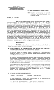 Resoluciones Julio 2012 - Empresa Portuaria Iquique