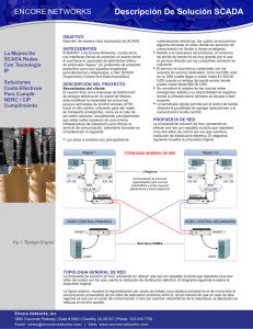 Descripción De Solución SCADA