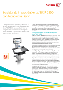 Xerox EX-P Print Server, powered by Fiery®