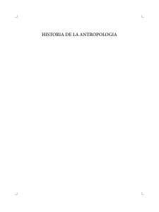 Historia de la Antropología