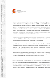 Publicación Acuerdo - Oficina Española de Patentes y Marcas