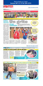 Prensa Diario La Cuarta Semana del 4 al 10 de Julio 2016