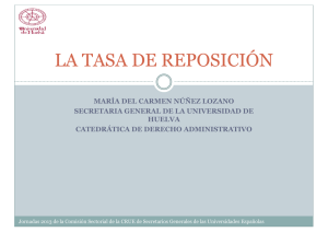 (Microsoft PowerPoint - LA TASA DE REPOSICI\323N)