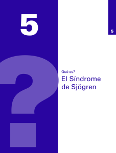 sobre el síndrome de Sjögren