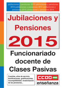 Jubilaciones y Pensiones - Federación de Enseñanza de