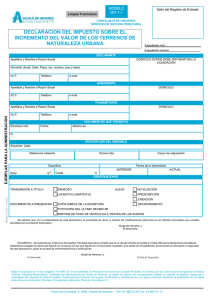 Impuesto sobre el Incremento del Valor de los Terrenos de
