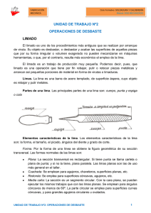 unidad de trabajo nº2 operaciones de desbaste limado