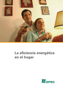 La eficiencia energética en el hogar