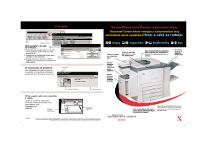 Xerox Document Centre a primera vista