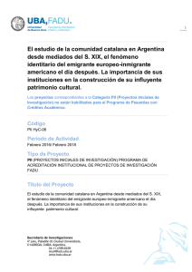 El estudio de la comunidad catalana en Argentina desde mediados