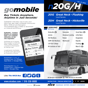n20G/H - NICE bus