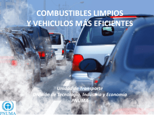combustibles limpios y vehiculos más eficientes