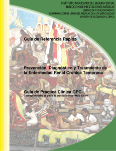 GRR Enfermedad Renal Temprana