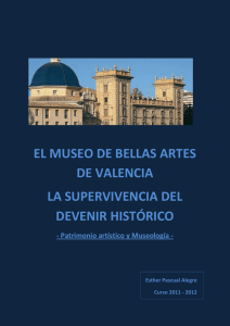 EL MUSEO DE BELLAS ARTES DE VALENCIA