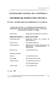 INFORME DE INSPECCIÓN TÉCNICA