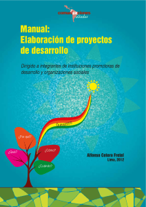 Manual: Elaboración de Proyectos de desarrollo