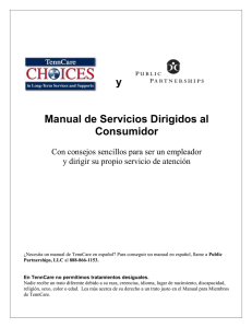 Manual de Servicios Dirigidos al Consumidor Con consejos
