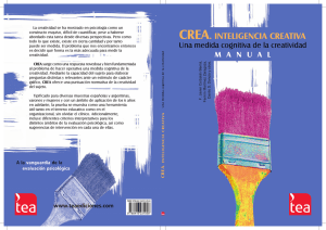 MANUAL CREA Inteligencia 2003