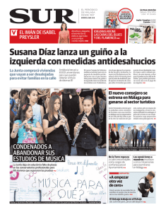 Susana Díaz lanza un guiño a la izquierda con medidas
