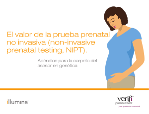El valor de la prueba prenatal no invasiva (non-invasive