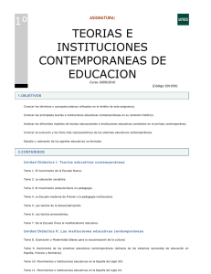 1º teorias e instituciones contemporaneas de educacion