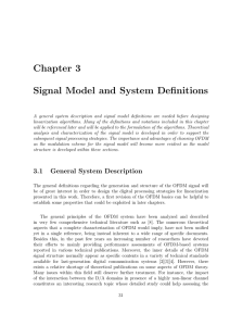 Chapter 3 Signal Model and System Definitions
