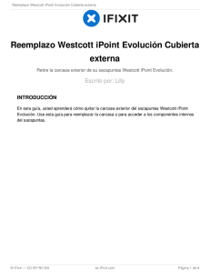 Reemplazo Westcott iPoint Evolución Cubierta externa