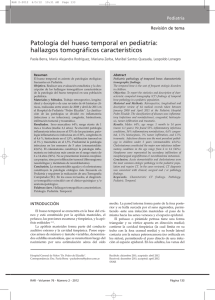 Patología del hueso temporal en pediatría: hallazgos tomográficos