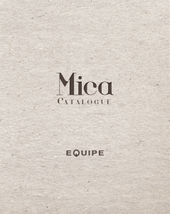 Catalogue - Equipe Ceramicas