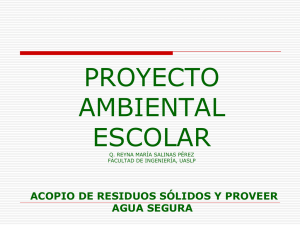 “mi escuela ecológica” proyecto ambiental en educación primaria
