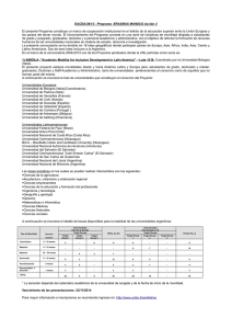 Resumen 2nd CALL AMIDILA - Universidad Nacional del Litoral