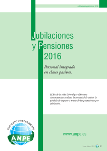 Jubilaciones y Pensiones 2016