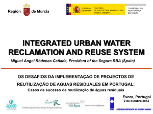 integrated urban water reclamation and reuse system