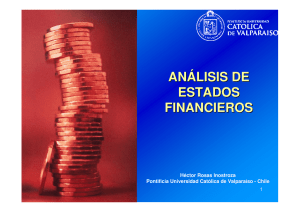 análisis de estados financieros - Inicio