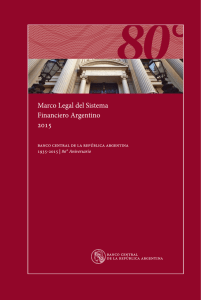 Marco Legal del Sistema Financiero Argentino